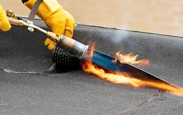 flat roof repairs Knutton, Staffordshire