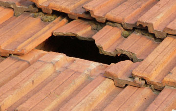 roof repair Knutton, Staffordshire